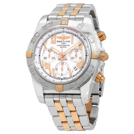 Мужские часы Breitling Chronomat 44, автоматические, перламутровые