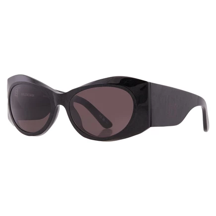 Женские очки Balenciaga BB0394S, солнцезащитные, черные