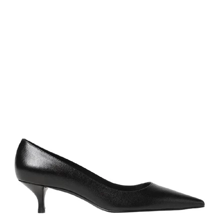 Женские кожаные туфли Stuart Weitzman Kitten, черные