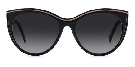 Женские очки Carolina Herrera HER 0144/S, черно-бежевые