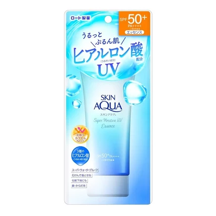 Солнцезащитная эссенция Rohto Skin Aqua SPF 50+ 80 г