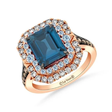 Женское кольцо Le Vian LAGY 14, 14К, топазы