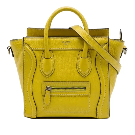 Женская сумка-тоут Celine Nano Luggage, б/у