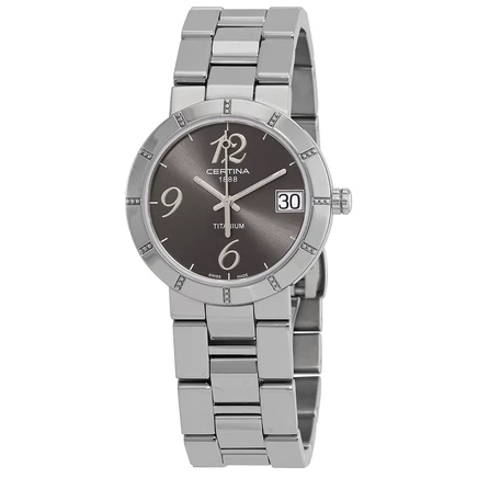 Женские часы Certina DS Stella C0092104408200, серые
