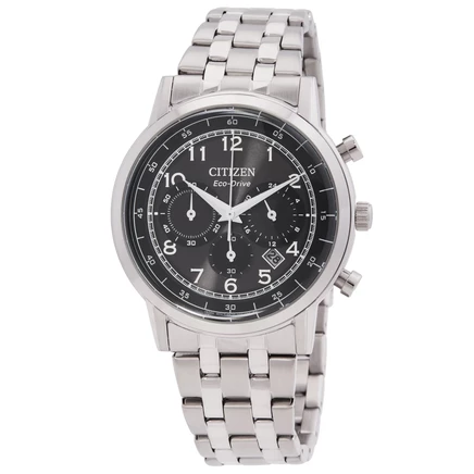 Мужские часы Citizen CA4630-53E, чёрный циферблат