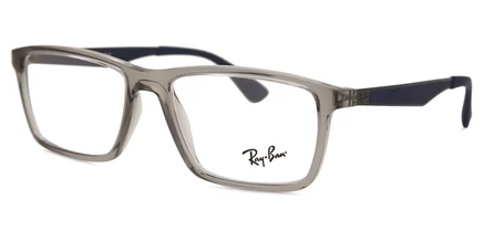 Унисекс-оправа Ray Ban RX7056 прямоугольная, серая