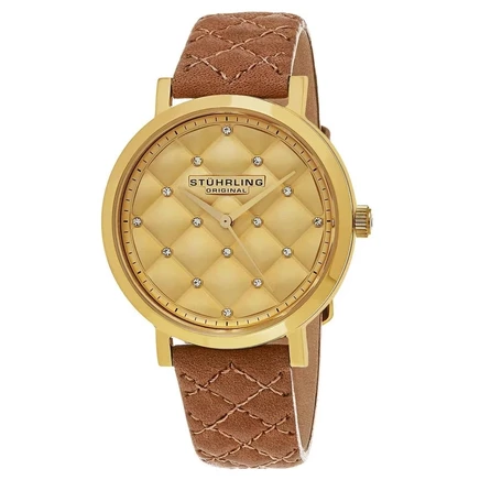 Женские часы Stuhrling Original Vogue M15282, золотистые