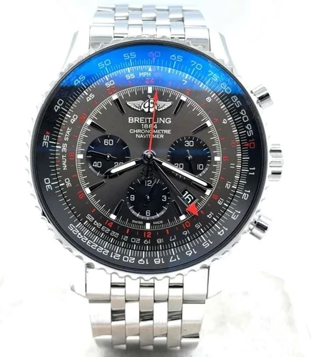 Мужские часы Breitling Navitimer 1 Chronograph, серые