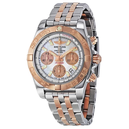 Мужские часы б/у Breitling Chronomat CB014012, перламутровые