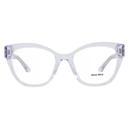 Женские очки Miu Miu MU 05XV, кошачий глаз, прозрачные