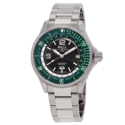 Мужские часы Ball Engineer Diver DG2232A-SC-GRBK, черные