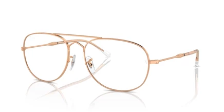 Унисекс-очки Ray Ban RX3735V, розовое золото