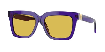 Женские очки Versace VE4498, желтые, фиолетовые