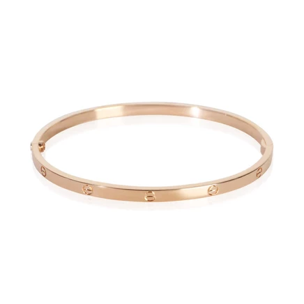 Мужской браслет Cartier Love Small, розовое золото