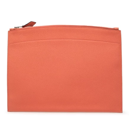 Женский клатч Hermes Bazar Medium из кожи Togo