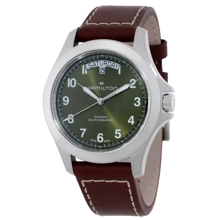Мужские часы Hamilton H64475560, автоматические, зеленые
