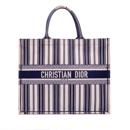 Женская сумка Dior Book Tote, большая, холщовая