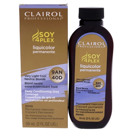 Краска для волос Clairol Soy 4 Plex, 57 г, блонд