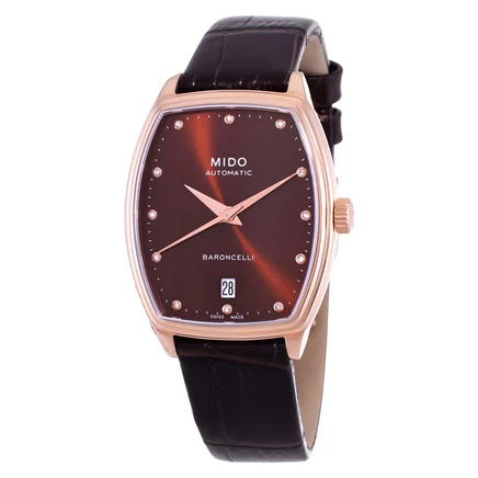 Женские часы Mido Baroncelli M0413073629600 коричневые