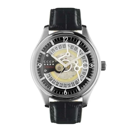 Мужские часы CCCP Sputnik-2 CP-7026-07, черные