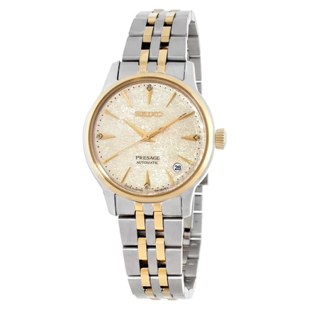 Женские часы Seiko Presage SRPL64J1, автомат, шампань