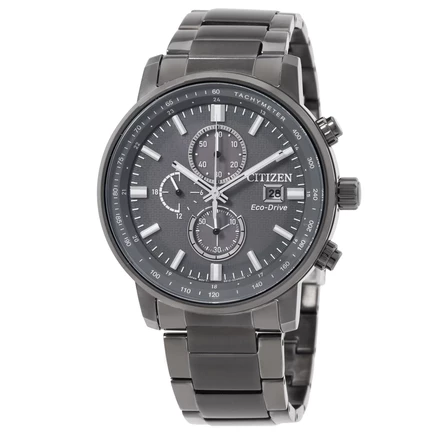 Мужские часы Citizen CA0847-88H, хронограф, серые