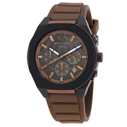 Мужские часы Armani Exchange Sync AX4293, коричневые