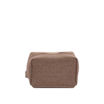 Женский клатч Brunello Cucinelli из кожи, коричневый