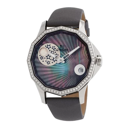 Мужские часы Corum 384.101.47/F149, черный перламутр