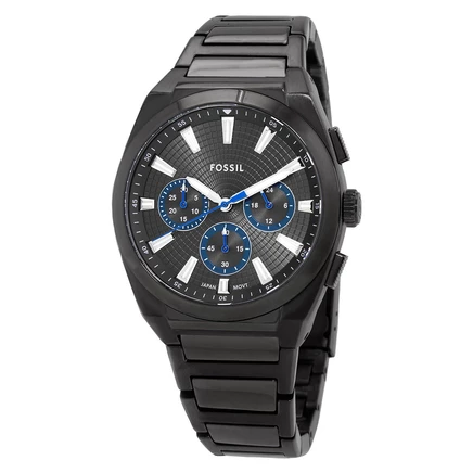 Мужские часы Fossil Everett FS6107, хронограф, серые