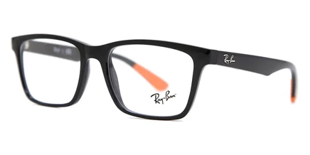 Унисекс-оправа Ray-Ban RX7025, прямоугольная, черная