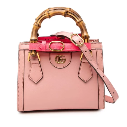 Женская сумка Gucci Mini Bamboo Diana