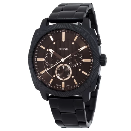 Мужские часы Fossil Machine FS6097, хронограф, коричневые