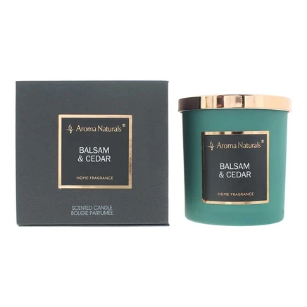 Свеча Aroma Naturals Balsam & Cedar, 232 г