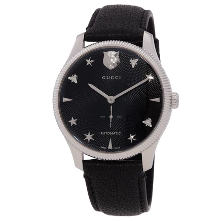 Мужские часы Gucci G-Timeless YA126365, черные