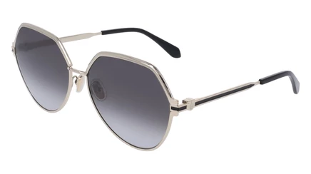 Женские солнцезащитные очки Ferragamo SF325S 62, золотые
