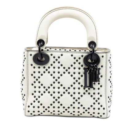 Женская сумка Dior Mini Lady Dior Cannage, кожа