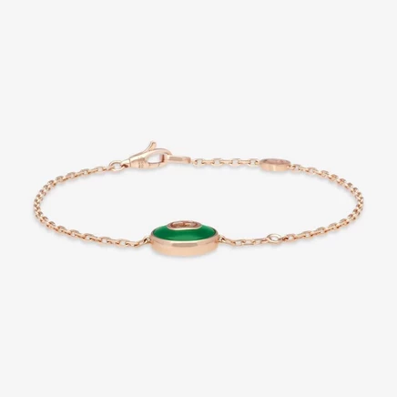 Женский браслет Gucci YBA786556002, агат и бриллиант