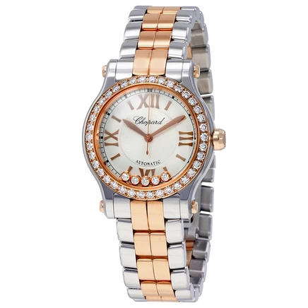 Женские часы Chopard Happy Sport 278573-6004, серебристые