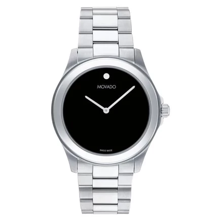 Мужские часы Movado Challenger 0607717, кварцевые, черные