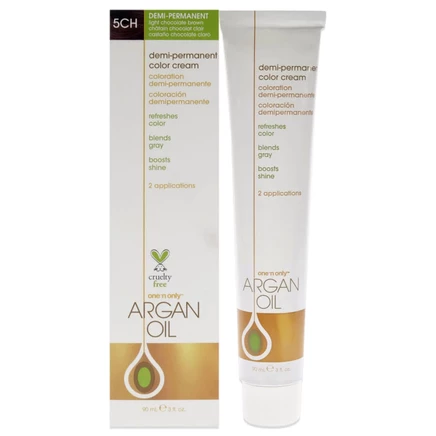 Крем-краска One n Only Argan Oil 5CH, шоколадный