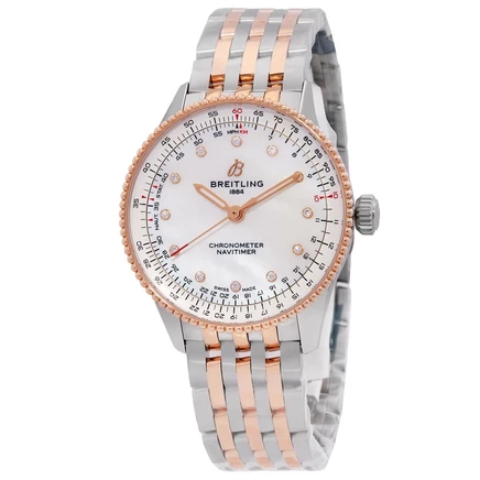 Унисекс-часы Breitling Navitimer U17327211A1U1, перламутр