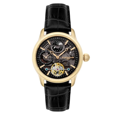 Мужские часы Thomas Earnshaw Longitude ES-8063-05, черные