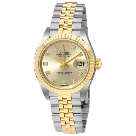 Женские часы Rolex Lady Datejust 279173 серебристые