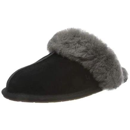 Женские тапочки UGG Scuffette II, черно-серые