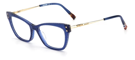 Женские очки Missoni MIS-0045-PJP, прямоугольные, синие