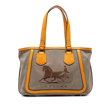 Женская сумка-тоут Celine Canvas Carriage SC-ST-0097