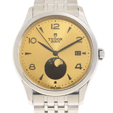 Мужские часы Tudor 1926 Luna M91560-0001, цвета шампанского