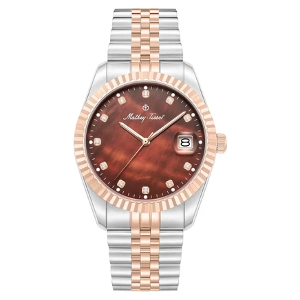 Мужские часы Mathey-Tissot H250953A-C, тёмный перламутр