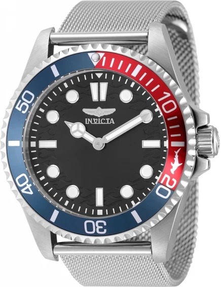 Мужские часы Invicta Pro Diver 49689 кварцевые, черные